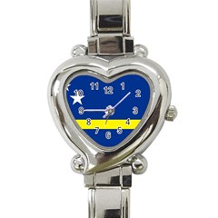 Curacao Heart Italian Charm Watch by tony4urban