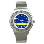 Curacao Stainless Steel Watch Front