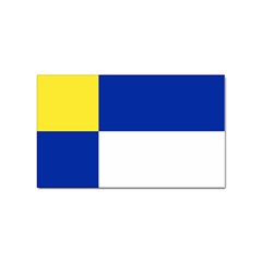 Bratislavsky Flag Sticker (rectangular) by tony4urban