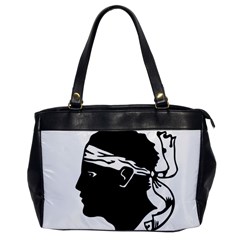 Corsica Flag Oversize Office Handbag by tony4urban