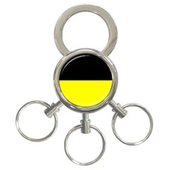 Kashubian Flag 3-ring Key Chain by tony4urban