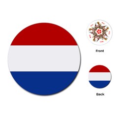 Netherlands Playing Cards Single Design (round) by tony4urban