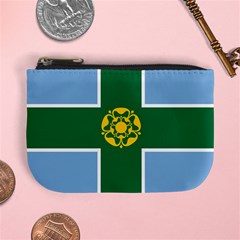 Derbyshire Flag Mini Coin Purse by tony4urban