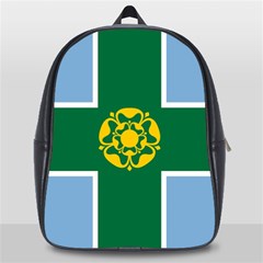 Derbyshire Flag School Bag (large) by tony4urban