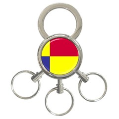 Kosicky Flag 3-ring Key Chain by tony4urban