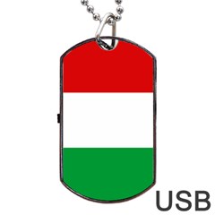 Hungary Dog Tag Usb Flash (one Side) by tony4urban