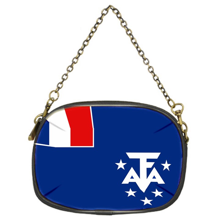 French Southern Territories Chain Purse (One Side)