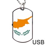 Cyprus Dog Tag USB Flash (One Side) Front