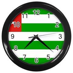 Abkhazia Wall Clock (black) by tony4urban