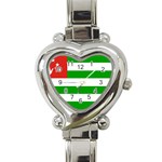 Abkhazia Heart Italian Charm Watch Front