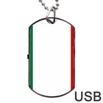 Italy Dog Tag USB Flash (One Side) Front