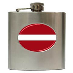 Latvia Hip Flask (6 Oz) by tony4urban