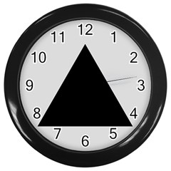 Magnitogorsk City Flag Wall Clock (black) by tony4urban