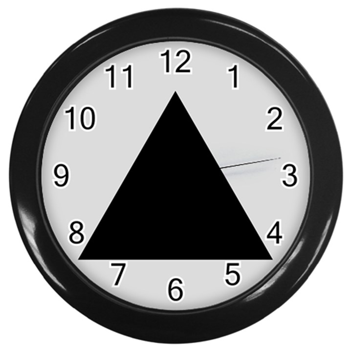 Magnitogorsk City Flag Wall Clock (Black)