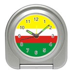 Lubuskie Flag Travel Alarm Clock Front