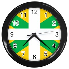 Halaka Flag Wall Clock (black) by tony4urban