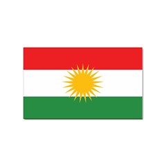 Kurdistan Flag Sticker Rectangular (100 Pack) by tony4urban