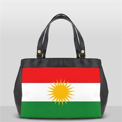 Kurdistan Flag Oversize Office Handbag (2 Sides) by tony4urban