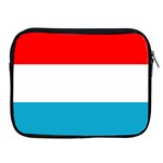 Luxembourg Apple iPad 2/3/4 Zipper Cases Front