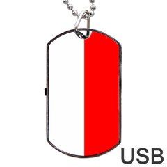 Malta Dog Tag Usb Flash (one Side) by tony4urban