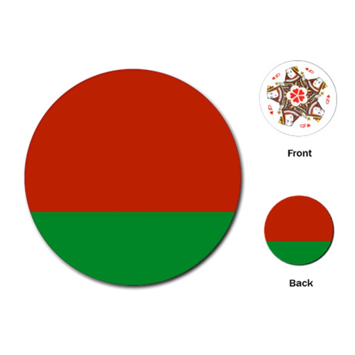 Belarus Playing Cards Single Design (Round)