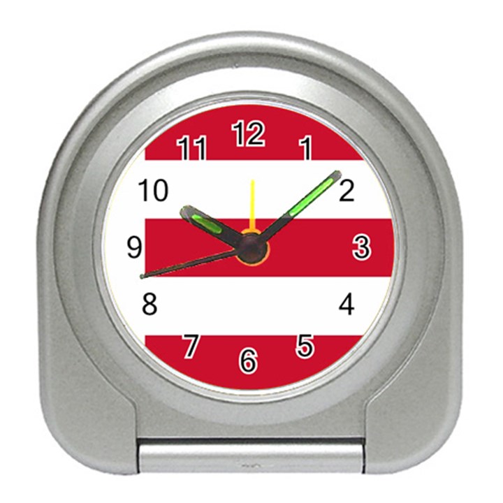 Eindhoven Flag Travel Alarm Clock