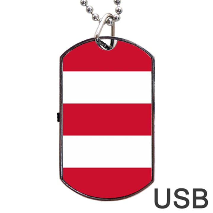 Eindhoven Flag Dog Tag USB Flash (One Side)