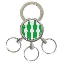 Hedmark Flag 3-ring Key Chain by tony4urban