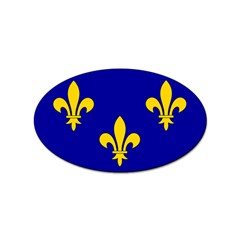 Ile De France Flag Sticker (oval) by tony4urban