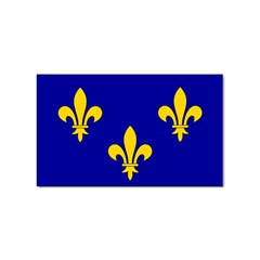 Ile De France Flag Sticker (rectangular) by tony4urban