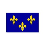 Ile De France Flag Sticker (Rectangular) Front