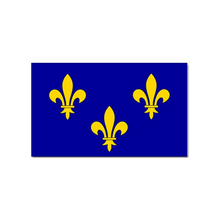 Ile De France Flag Sticker (Rectangular)