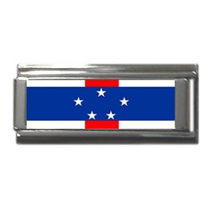 Netherlands Antilles Superlink Italian Charm (9mm) by tony4urban