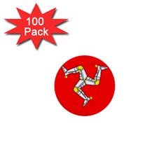 Isle Of Man 1  Mini Buttons (100 Pack)  by tony4urban