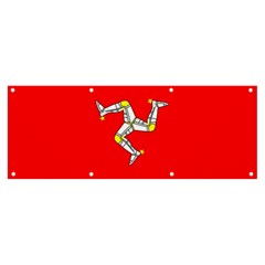 Isle Of Man Banner And Sign 8  X 3  by tony4urban