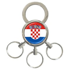 Croatia 3-ring Key Chain by tony4urban