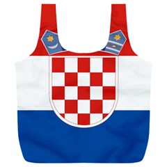 Croatia Full Print Recycle Bag (xxxl) by tony4urban