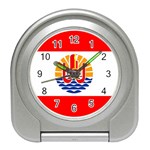 French Polynesia Travel Alarm Clock Front