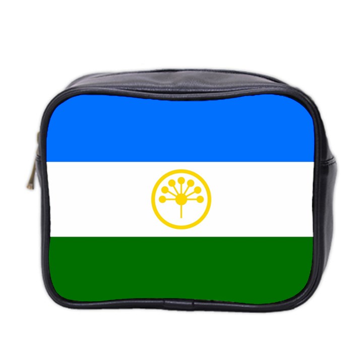 Bashkortostan Flag Mini Toiletries Bag (Two Sides)