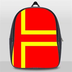 Normandy Flag School Bag (large) by tony4urban