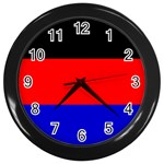 East Frisia Flag Wall Clock (Black) Front