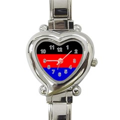 East Frisia Flag Heart Italian Charm Watch by tony4urban