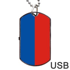 Paris Dog Tag Usb Flash (one Side) by tony4urban