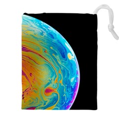 Soap Bubble Project Drawstring Pouch (5xl) by artworkshop