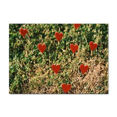 Valentine Day Heart Forest Sticker A4 (100 Pack) by artworkshop