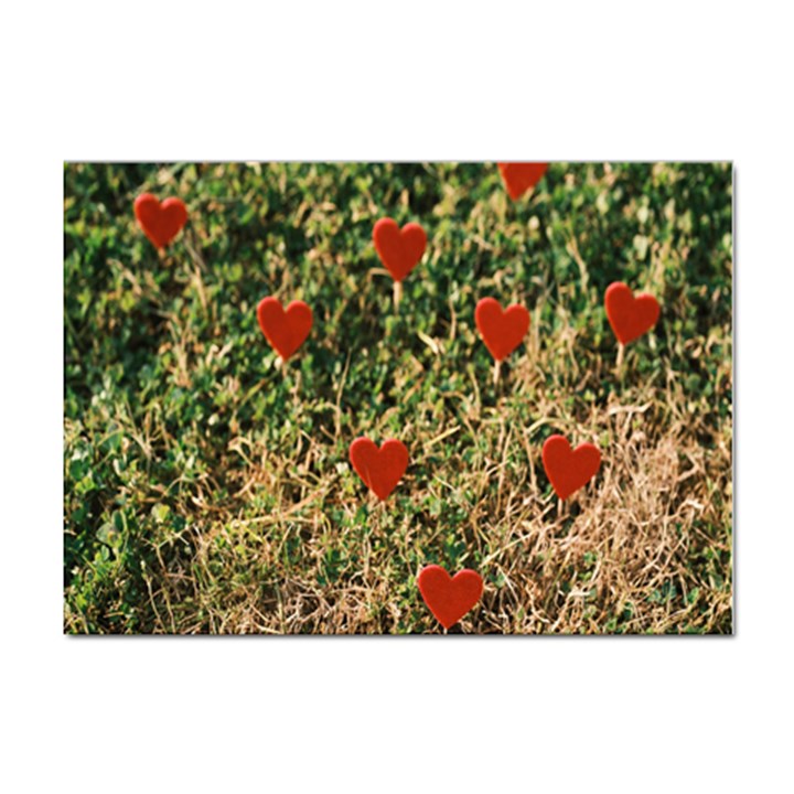 Valentine Day Heart Forest Sticker A4 (100 pack)