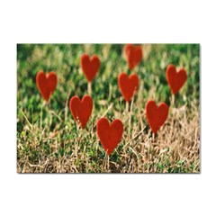 Valentine Day Heart Pattern Love Sticker A4 (100 Pack) by artworkshop