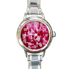 Valentine Day Heart Symbol Capsule Round Italian Charm Watch by artworkshop