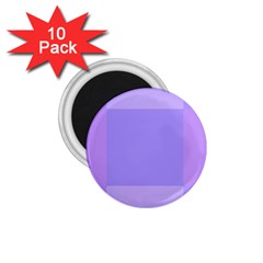 Pixel Plaid Lilac Lavender Mauve Violet Purple  1 75  Magnets (10 Pack)  by Mazipoodles