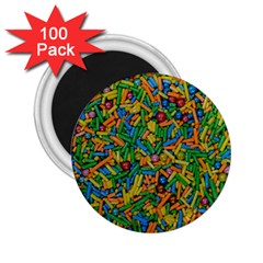 Sugar Ornament Sweet Snack 2 25  Magnets (100 Pack)  by Ravend